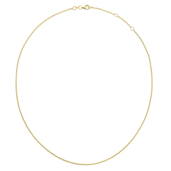 14kt Yellow Gold Cable Chain
