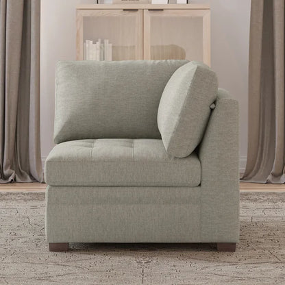 Tisdale Corner Chair, Beige