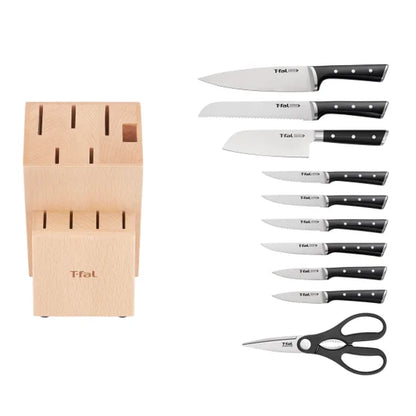 11-piece Stainless Steel Knife Block Set