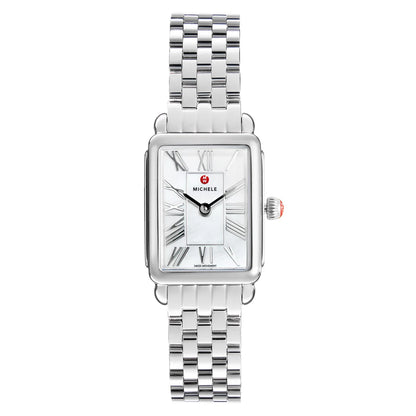 Deco Park Stainless Steel White Dial Quartz Women's Watch