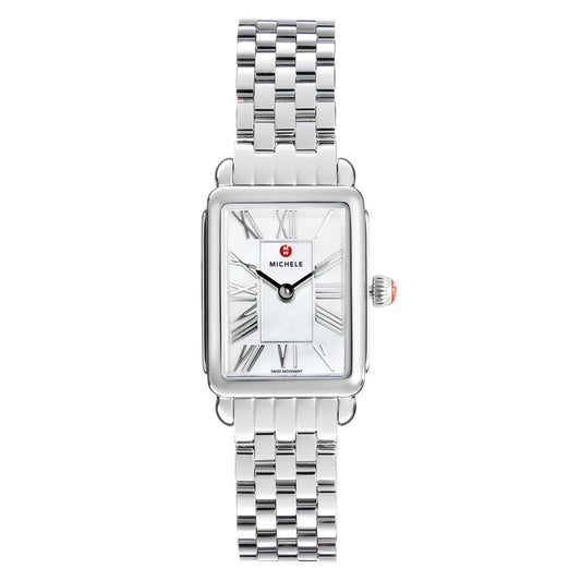 Deco Park Stainless Steel White Dial Quartz Women's Watch