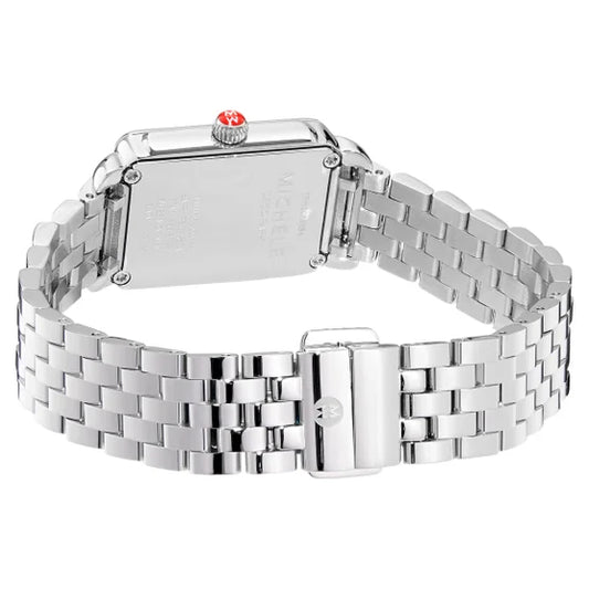 Deco Park Stainless Steel White Dial Quartz Women's Watch