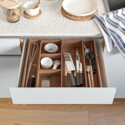 9-piece Acacia Organizer Starter Set