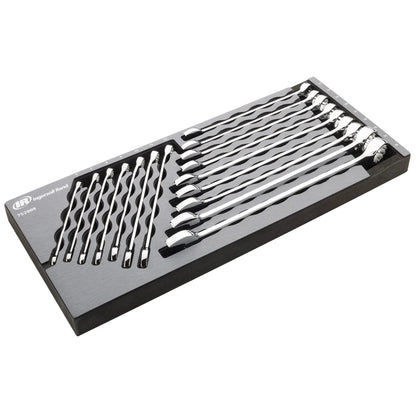 16-piece Tech Solutions Master Non-Slip Metric Combination Wrench Set