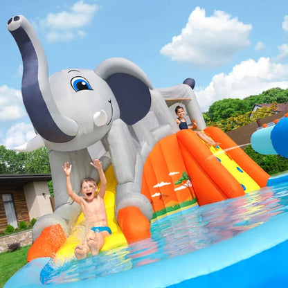 H2OGO!® Elephantastic Kids Inflatable Mega Water Park