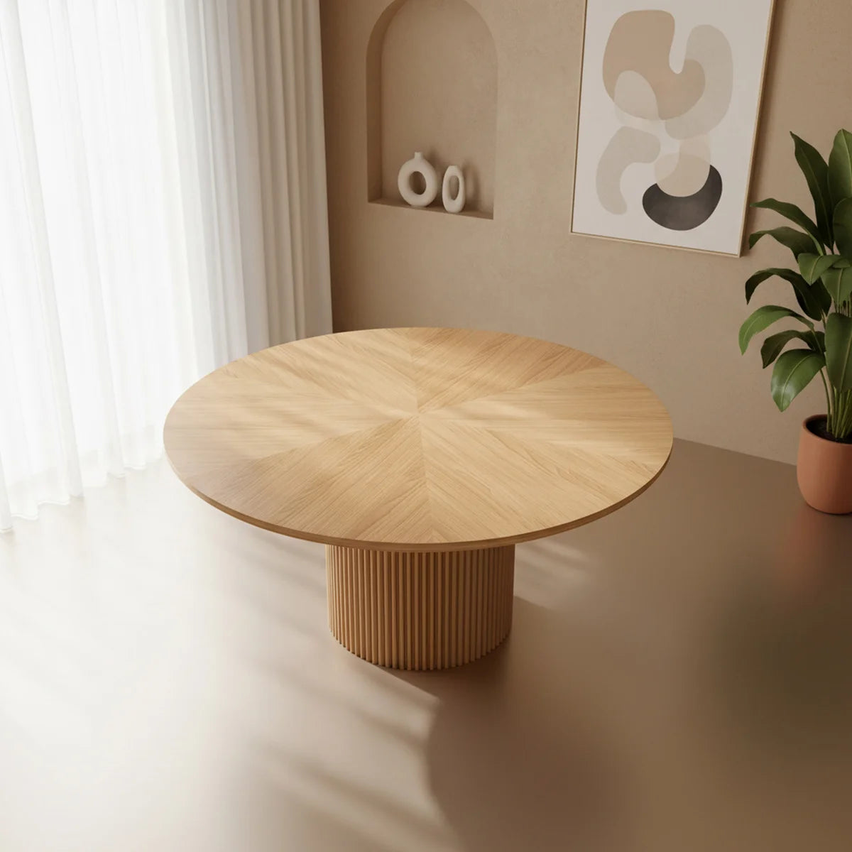 Silva 60” Round Dining Table