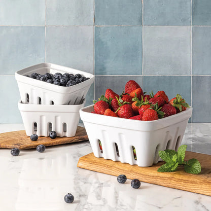 3-piece Multipurpose Berry Baskets