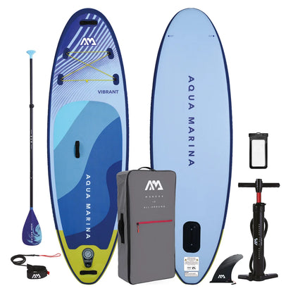 Vibrant 8' Youth Inflatable Paddleboard
