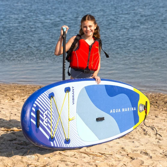 Vibrant 8' Youth Inflatable Paddleboard