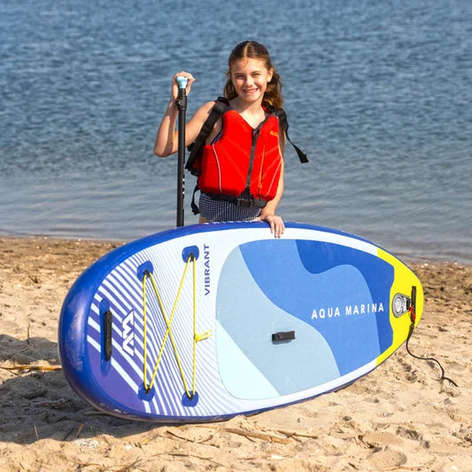 Vibrant 8' Youth Inflatable Paddleboard