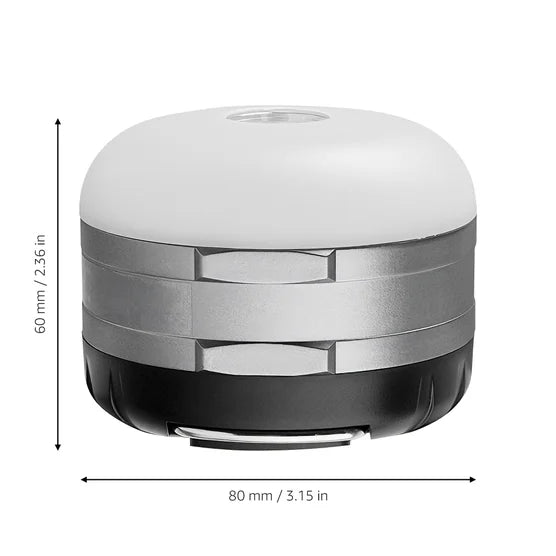 LED Rechargeable Camping Lantern With Hook, 2-pack