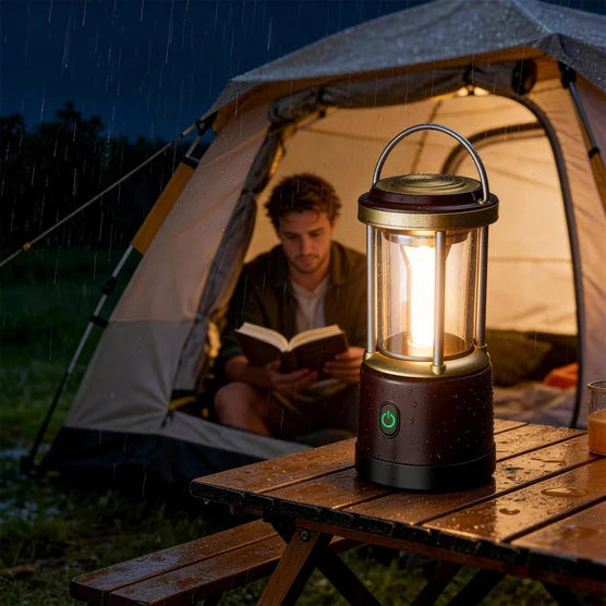 Lepro Battery Powered LED Portable Camping Lantern, 2-pack
