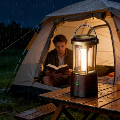 Lepro Battery Powered LED Portable Camping Lantern, 2-pack