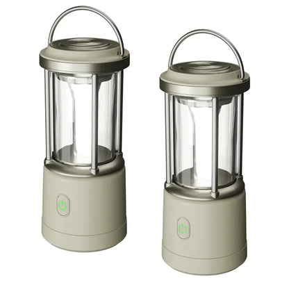 Lepro Battery Powered LED Portable Camping Lantern, 2-pack