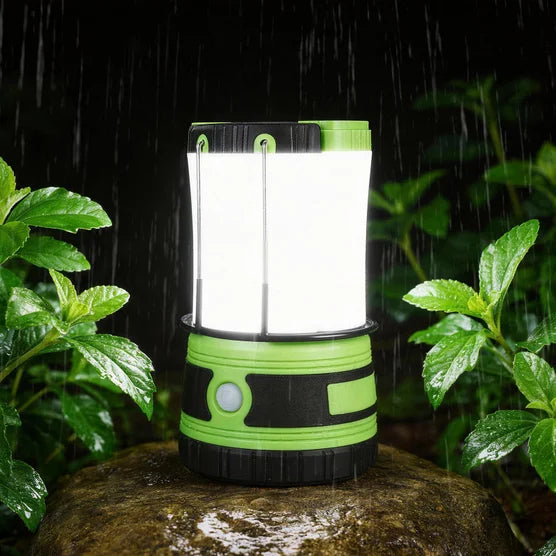 LED Camping Lantern with 2 Detachable Flashlights