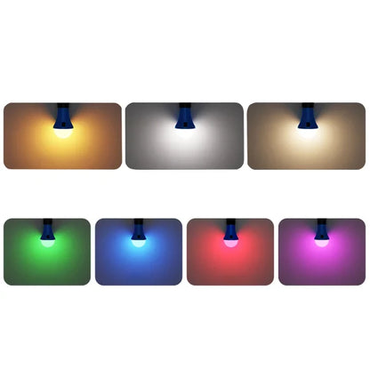 LED Rechargeable Camping Hanging Light Bulbs, 4-pack