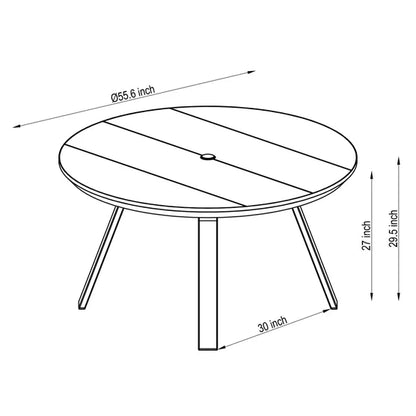 Urbanite 7-piece Outdoor Patio Dining Set