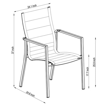 Urbanite 7-piece Outdoor Patio Dining Set