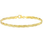 14kt Yellow Gold Braided Bracelet