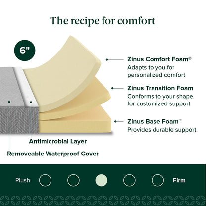 Slumber Pal Foam Mattress with Waterproof Cover