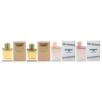 Burberry Exclusive Travel Miniature Eau De Parfum 4- Piece Set