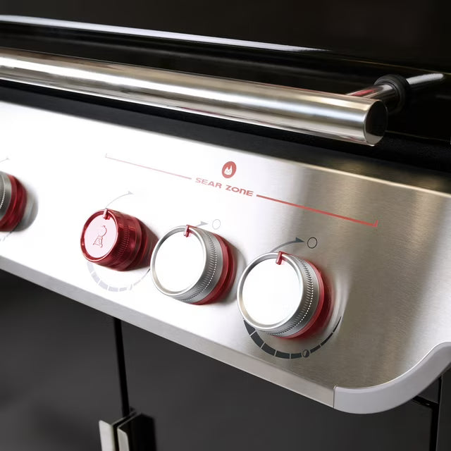 Genesis  E‑325 3‑Burner Liquid Propane Gas Grill with Sear Zone & Side Tables