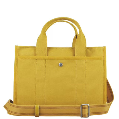 Canvas Cargo Tote Bag, Yellow Gold