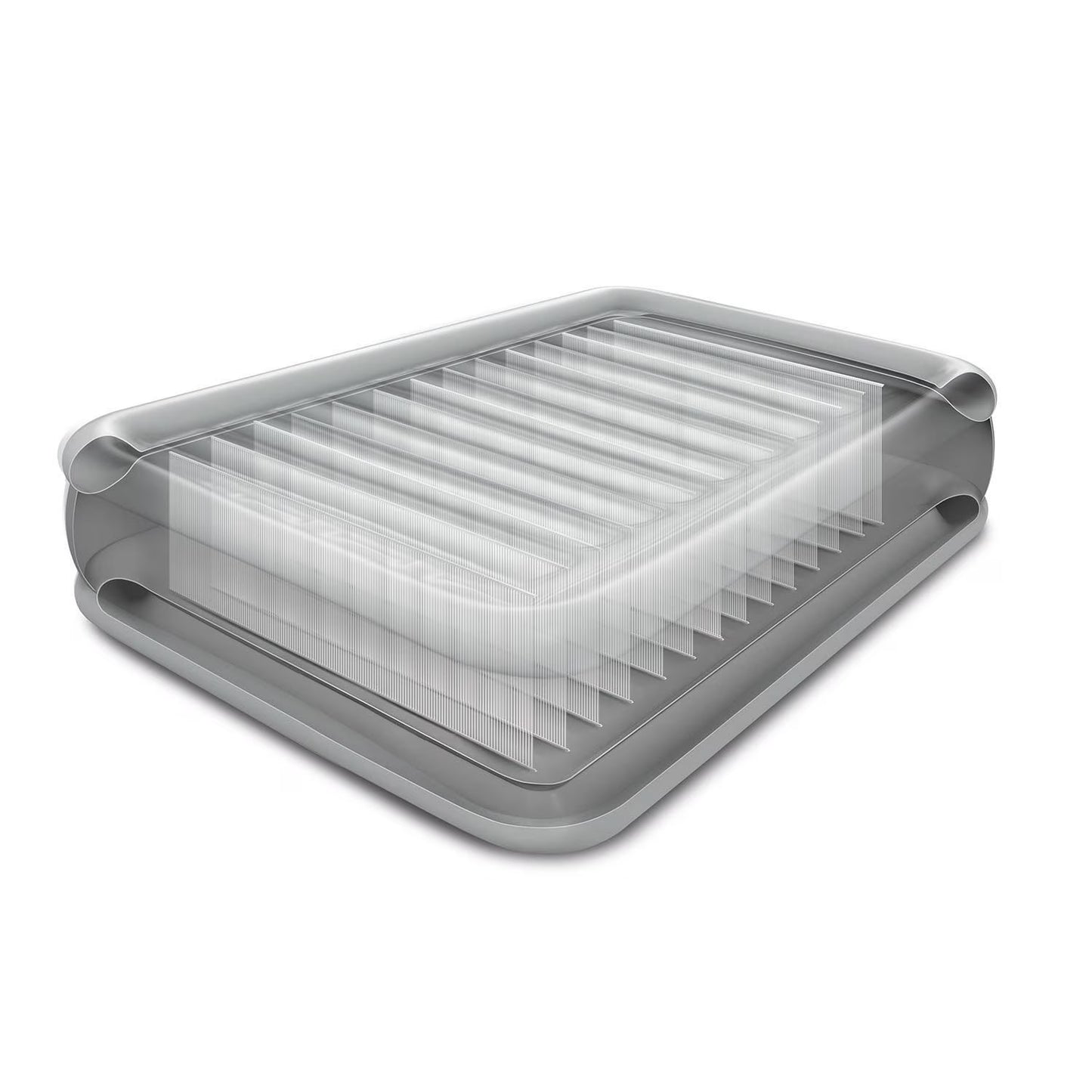 Queen DuraBeam Headboard Air Mattress w/ Internal Pump