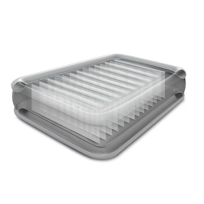 Queen DuraBeam Headboard Air Mattress w/ Internal Pump