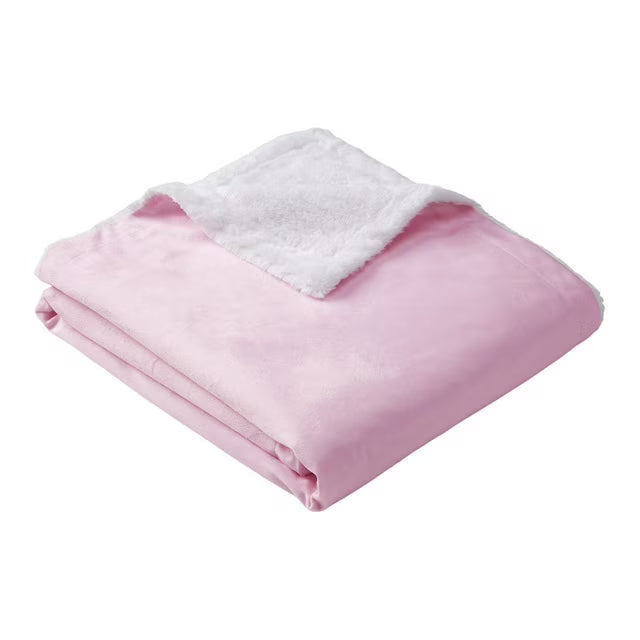 Luxe Faux Fur Throw, 50" x 60"