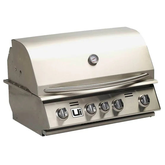 Stainless Steel 30" 4-burner Drop-in Grill, Liquid Propane