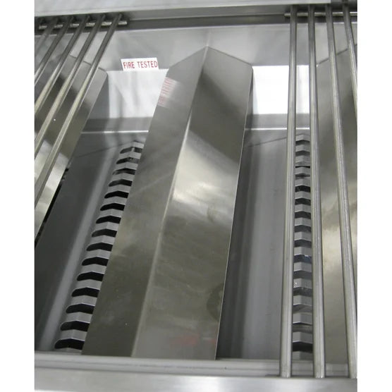 Stainless Steel 30" 4-burner Drop-in Grill, Liquid Propane