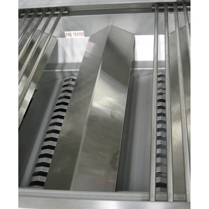 Stainless Steel 30" 4-burner Drop-in Grill, Liquid Propane