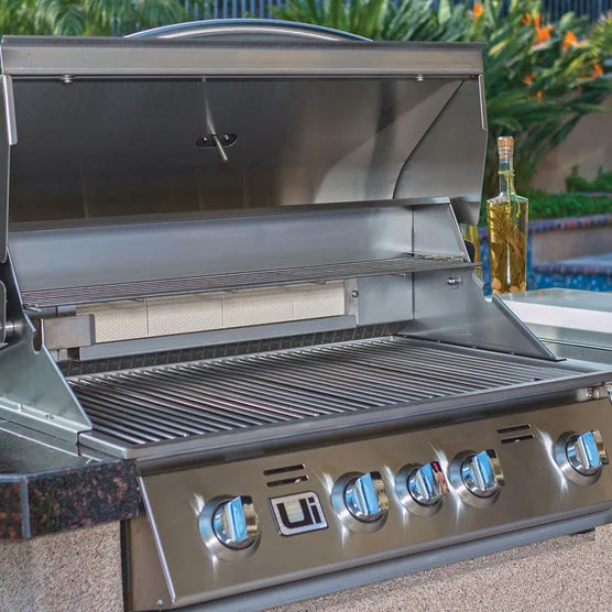 Stainless Steel 30" 4-burner Drop-in Grill, Liquid Propane