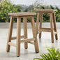 Charleston Bar-Height Premium Cedar Stools, Set of 2