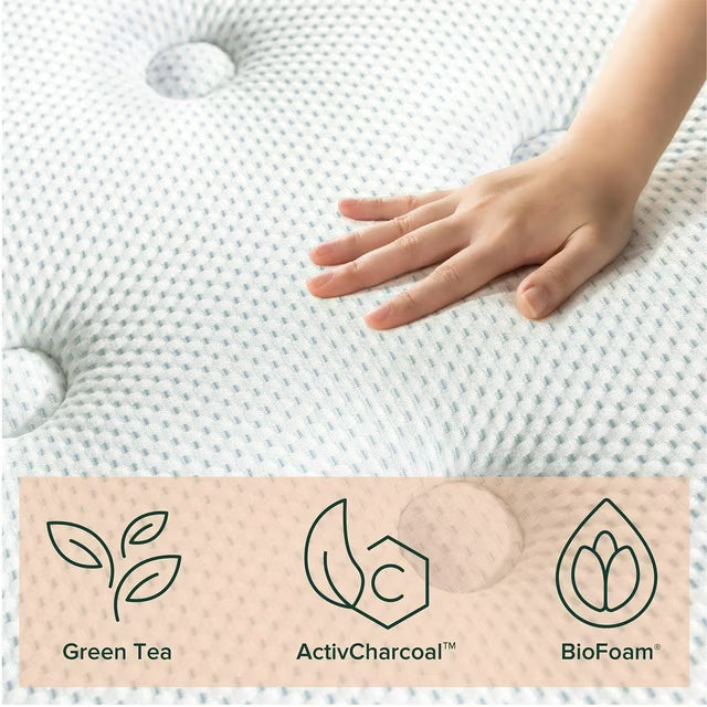 Green Tea 14” Hybrid Mattress
