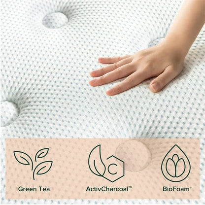 Green Tea 14” Hybrid Mattress