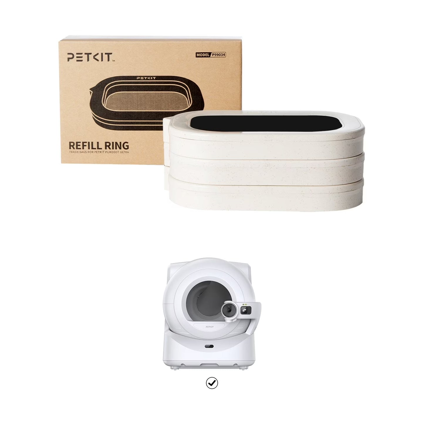 Refill Waste Bags for Purobot Ultra, 3 pk.