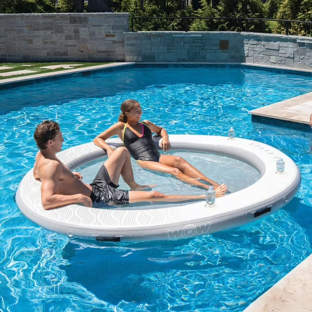 Aqua Haven Floating Mesh Pool Hammock
