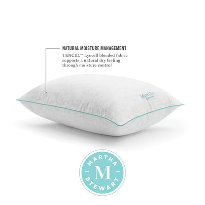 2-Pack Heirloom Jacquard Down Alternative Bed Pillows