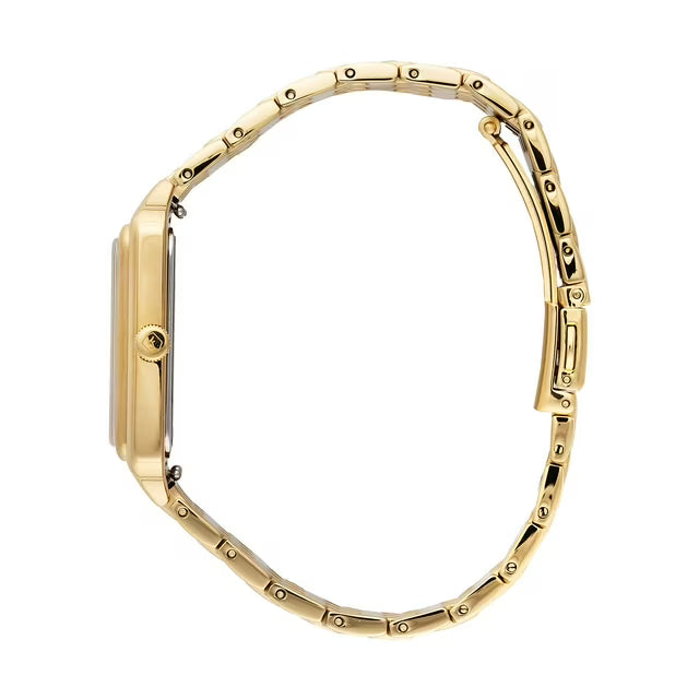 Raquel Three-Hand Date Gold-Tone Bracelet Watch, 26mm
