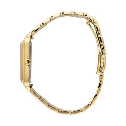 Raquel Three-Hand Date Gold-Tone Bracelet Watch, 26mm