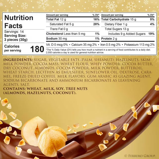 Ferrero Collection Grand Assortment, Gourmet Chocolates, 42 ct.