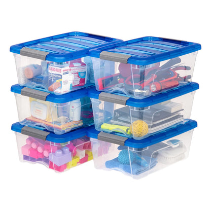IRIS 58QT Underbed Storage Bin, 2-pack