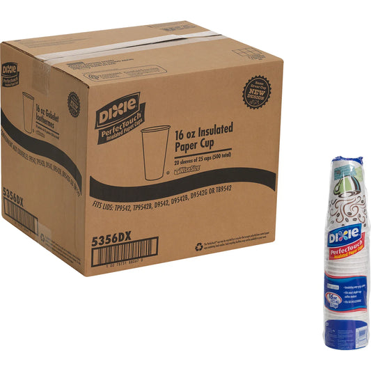 Dixie Hot Cup Perfect Touch  16 oz, 500-count