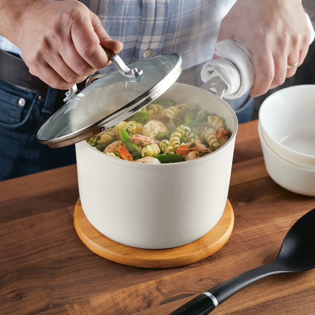 12-piece Hard Anodized Ceramic Non-Stick Cookware Set