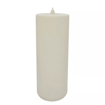 Becki Owens Pillar Black Lantern (28") with LED Flameless Candle