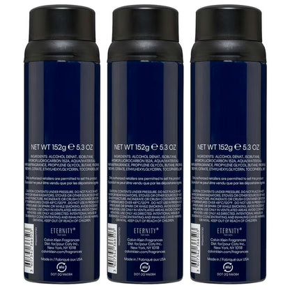 Eternity for Men Spray, 5.4 fl oz, 3 pk