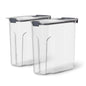 Brilliance 2-Pack Cereal Pantry Storage, 18-Cup