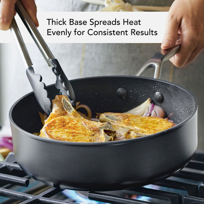11- Piece Hard Anodized Induction Nonstick Cookware Set